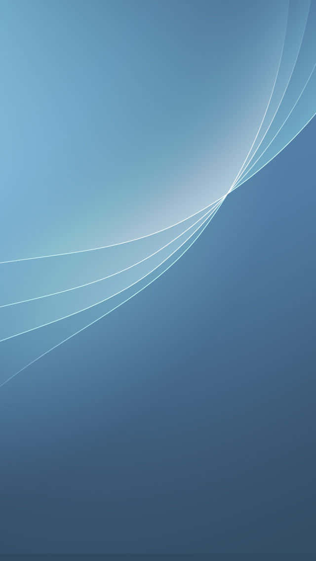 A Beautiful, Minimalist Blue Abstract Design Wallpaper