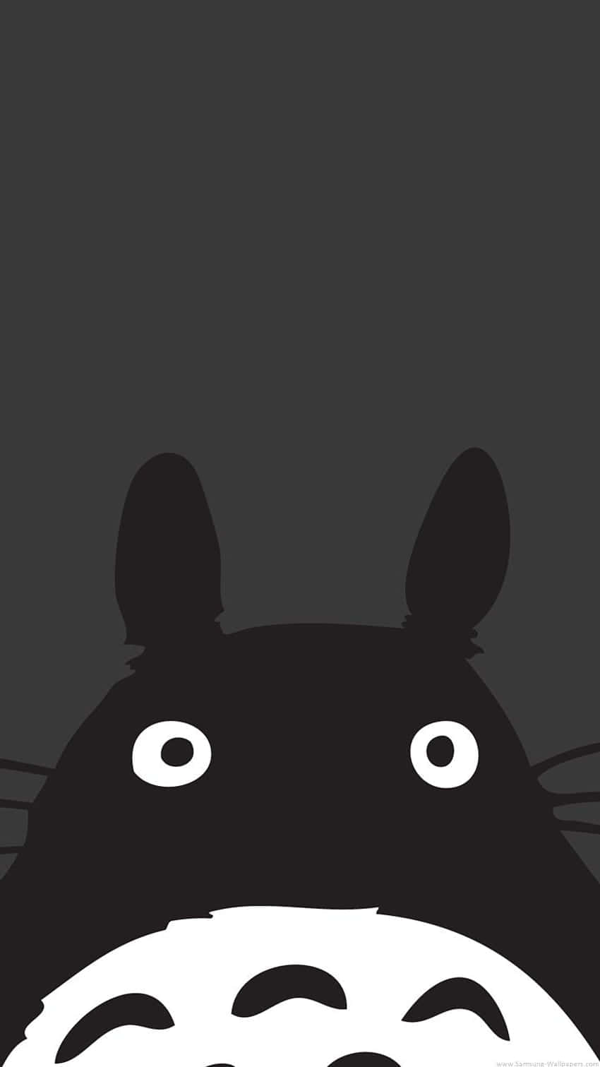 A Black And White Cartoon Of A Dashing Cat In A Bow-tie Wallpaper