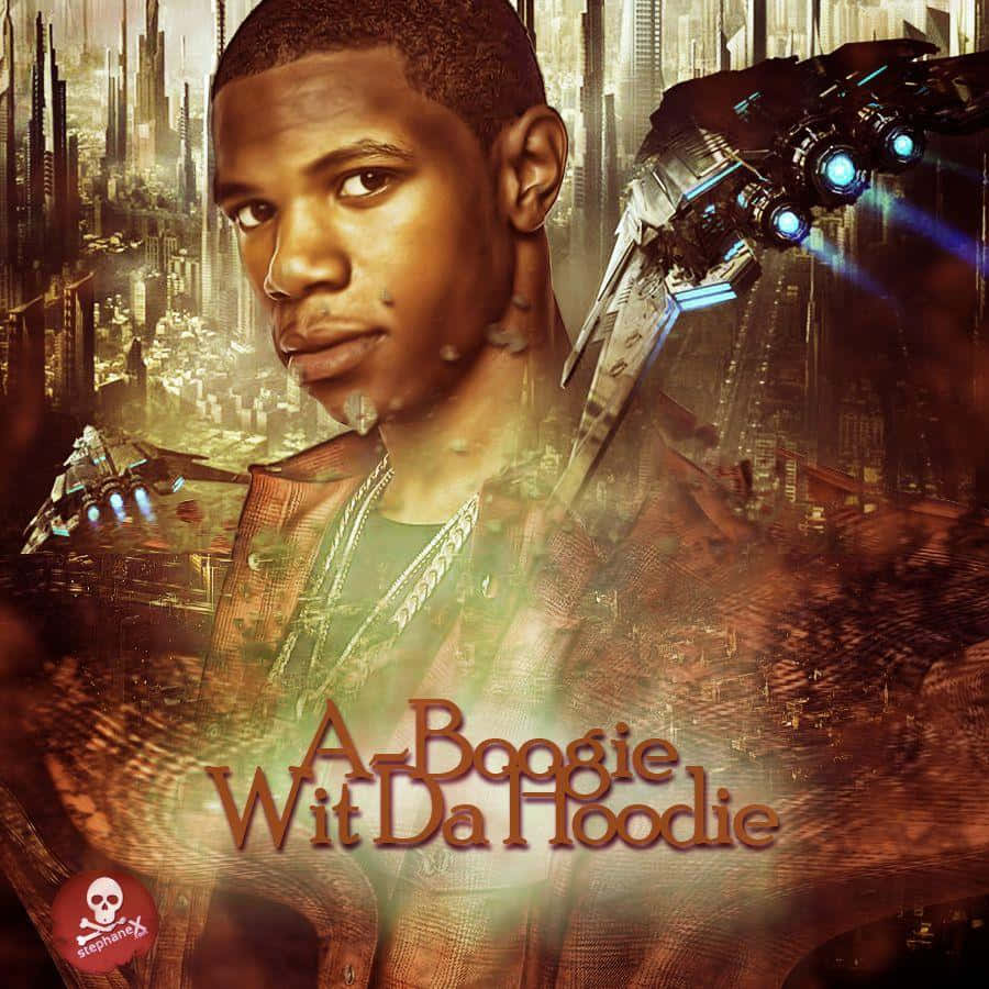 A Boogie Wit Da Hoodie Performing At One Of His Latest Shows Wallpaper