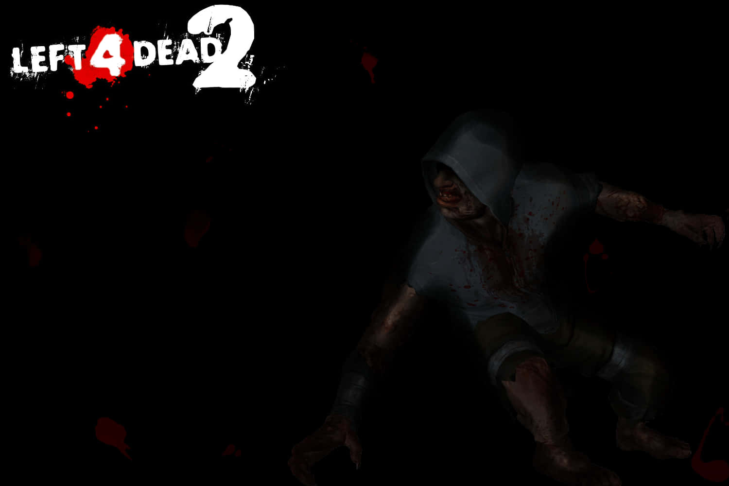 A Boy In A Hoodie From The Video Game Left 4 Dead Wallpaper