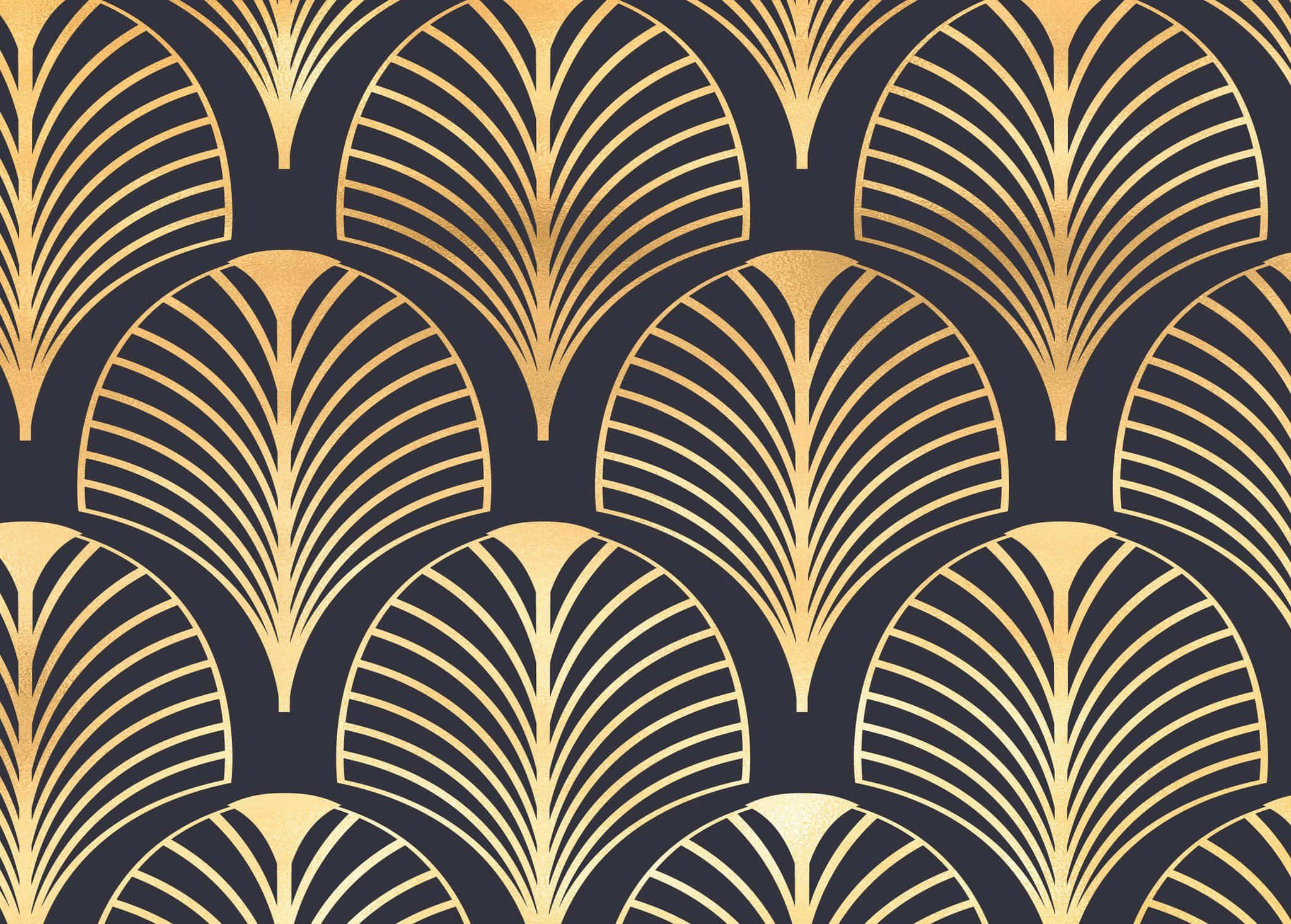 A Classic Art Deco-style Computer Wallpaper