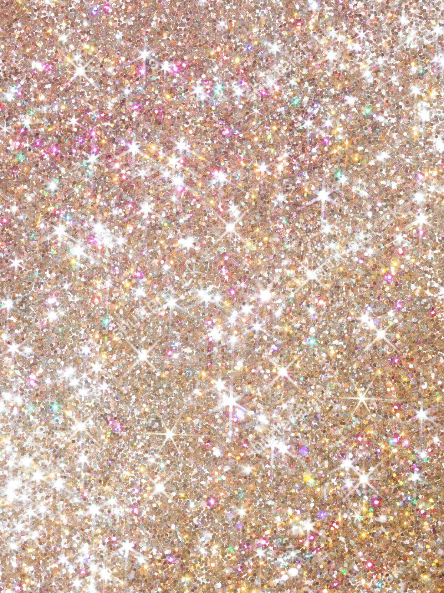 A Close Up Of A Glittery Background Wallpaper