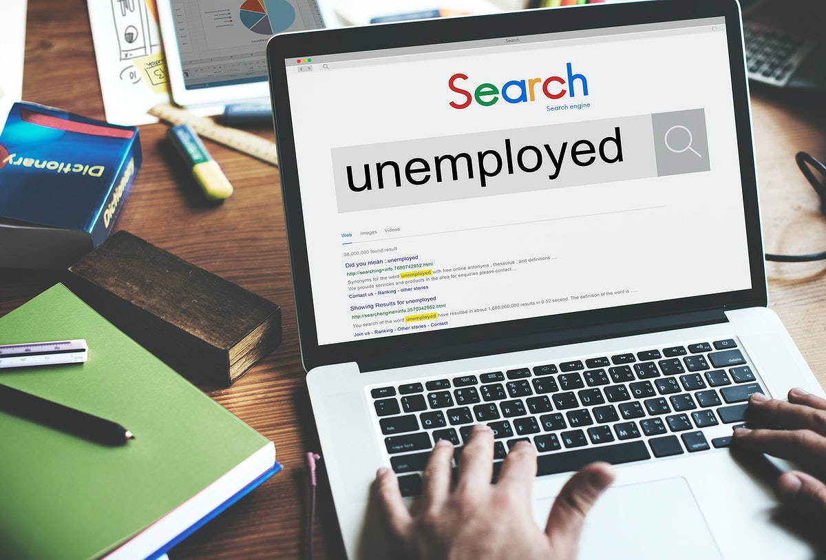 A Deep Dive Into Unemployment Research Wallpaper