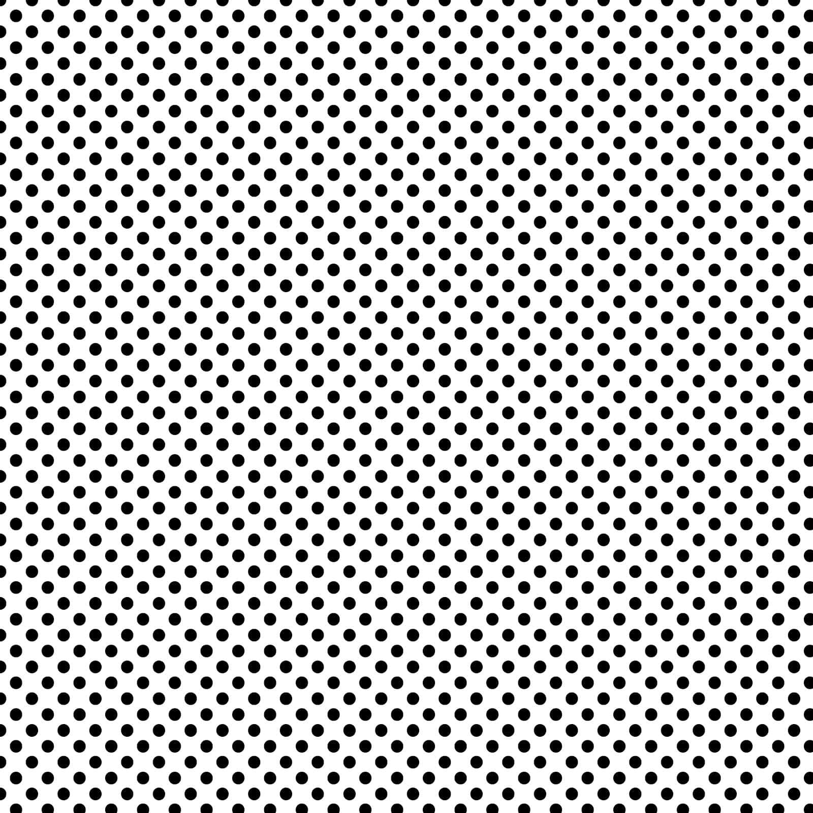 A Elegant Look Of Black Polka Dot Pattern Wallpaper