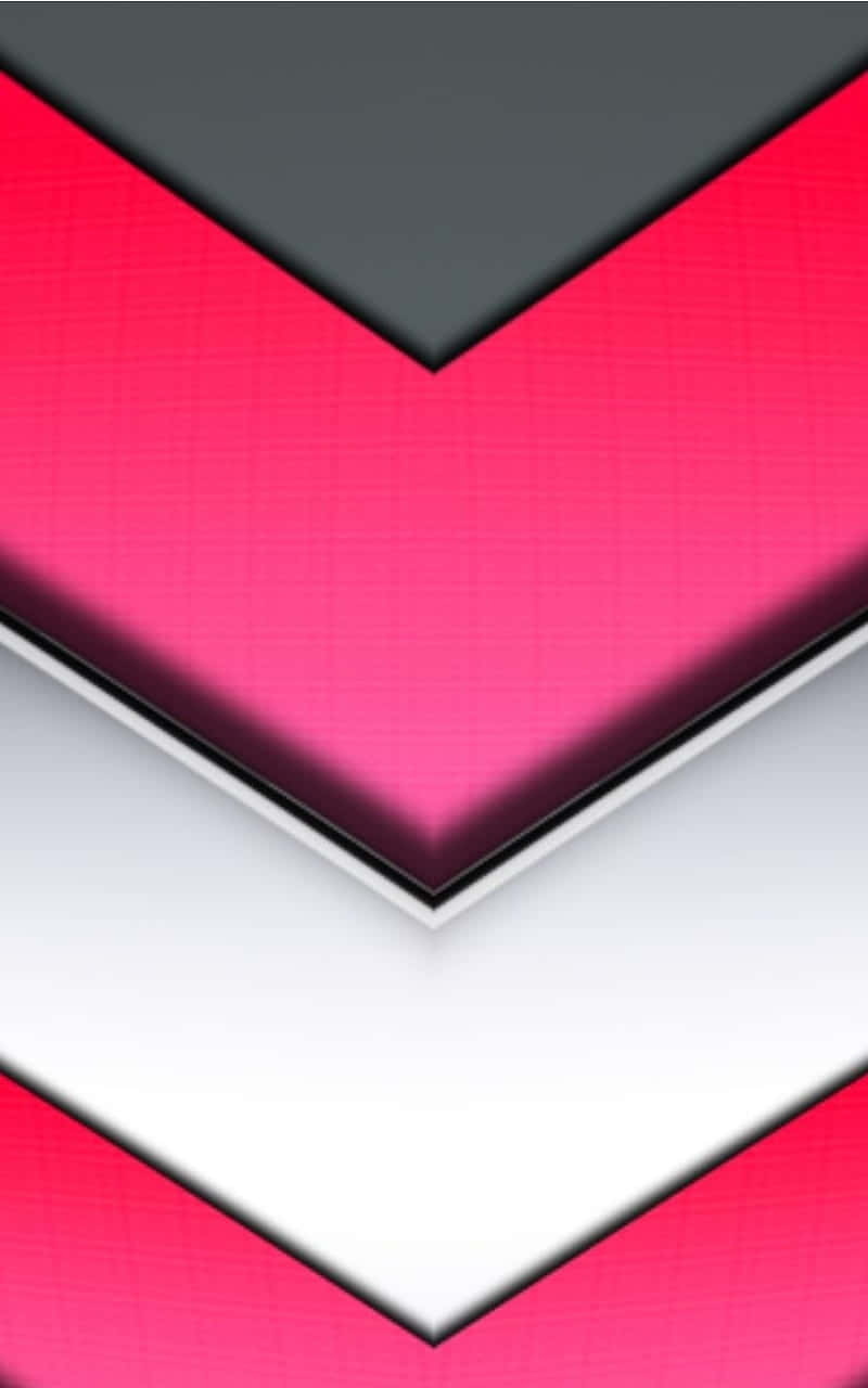 A Gradient Of Pink, Black And White Wallpaper