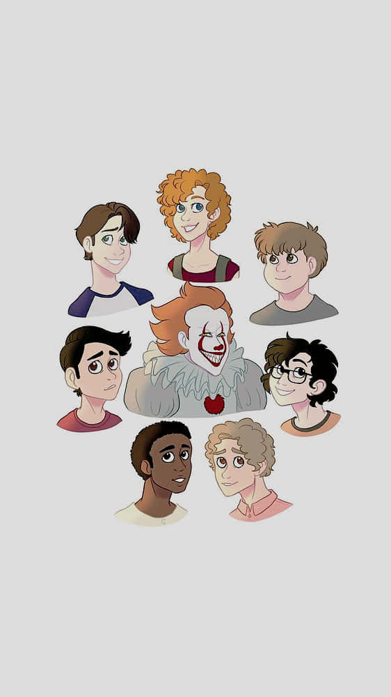 A Group Of People With Different Faces Wallpaper