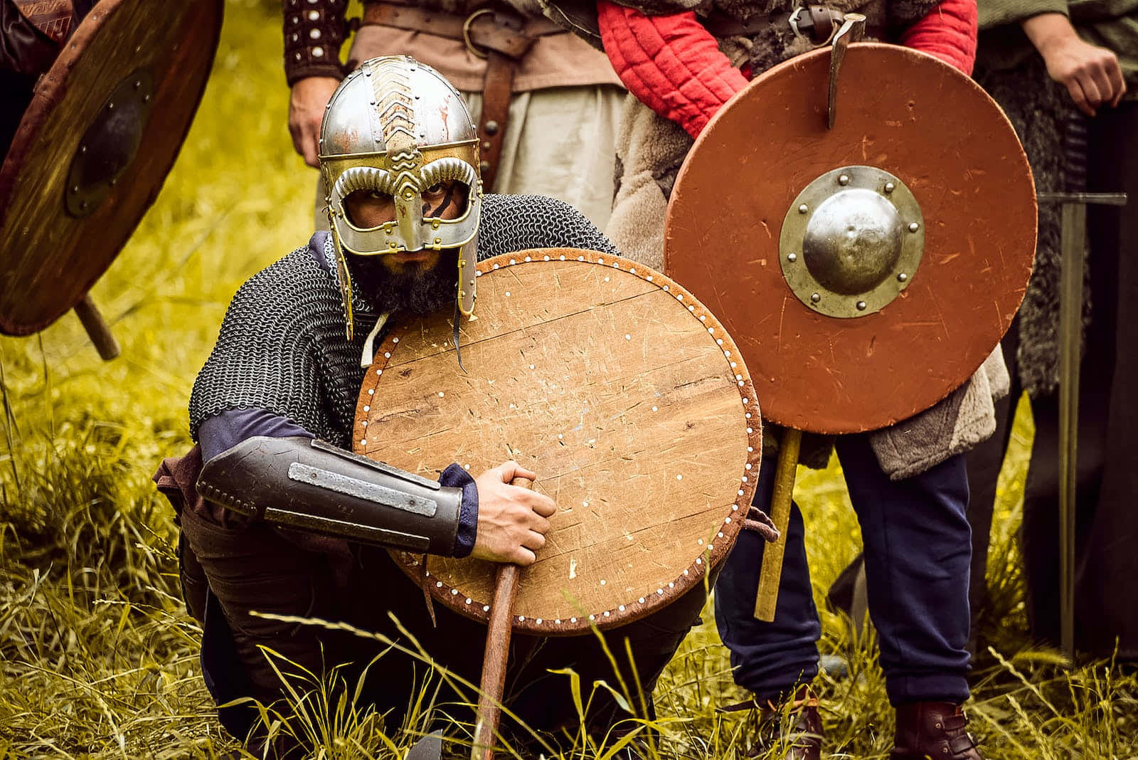 A Man In A Helmet Wallpaper