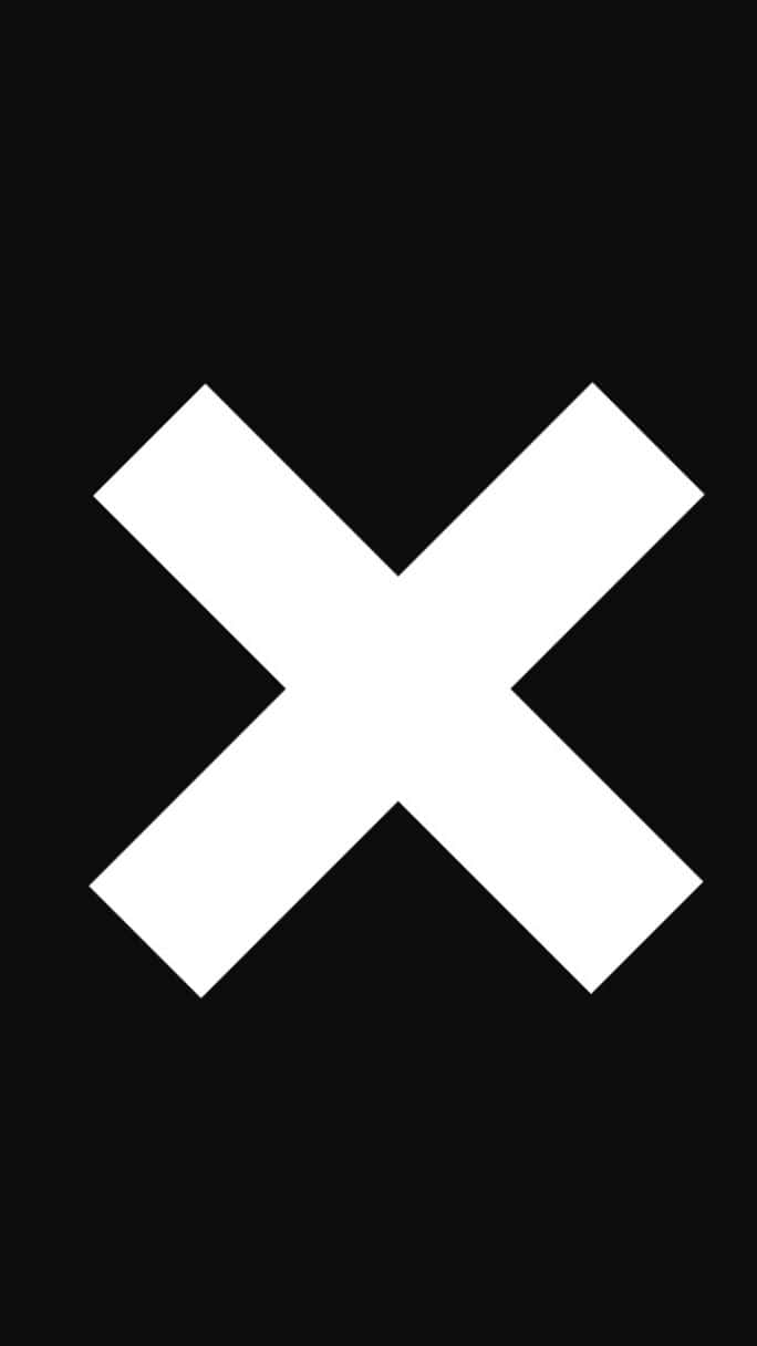 A Minimalist Black And White Aesthetic Phone. Wallpaper