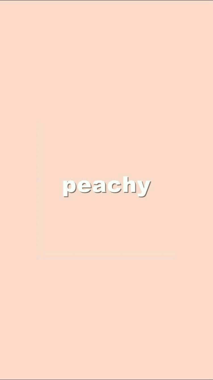 A Pastel Peach Oasis - Relax And Rejuvenate Wallpaper