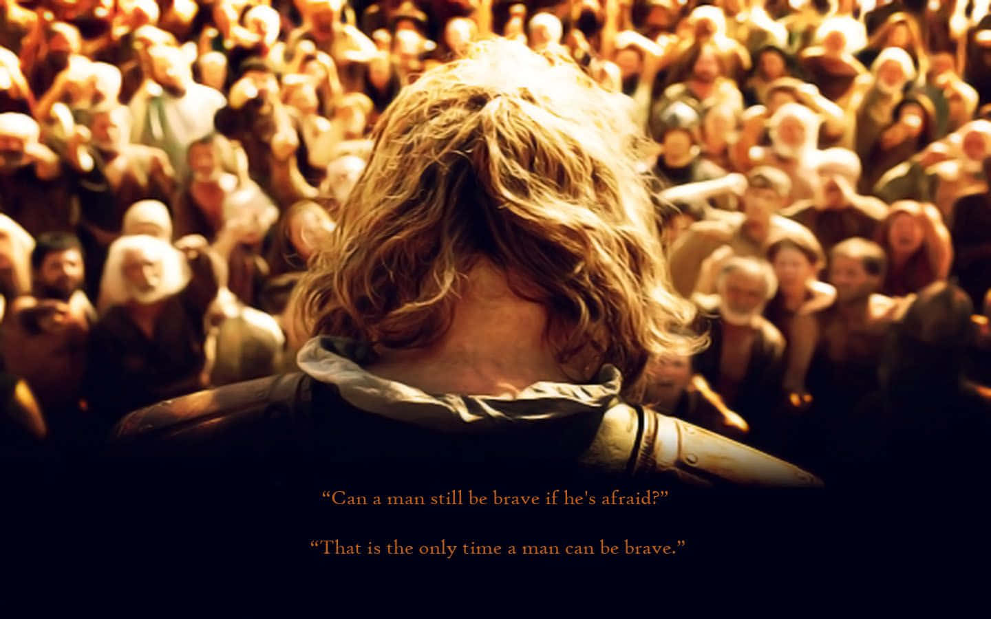 A Poster For The Movie 'the Lord Of The Rings' Wallpaper