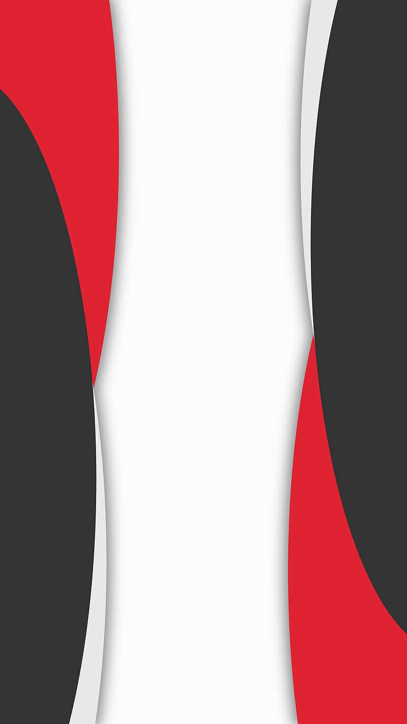 A Red And Black Background With A Circle Wallpaper