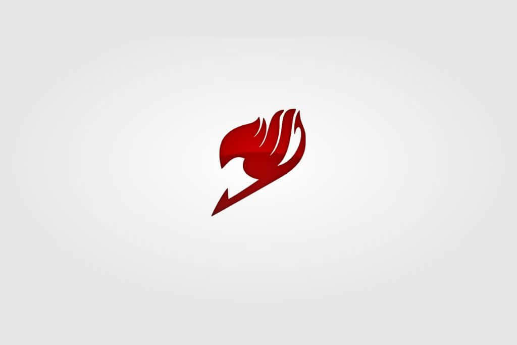 A Red Logo With A Flame On It Wallpaper