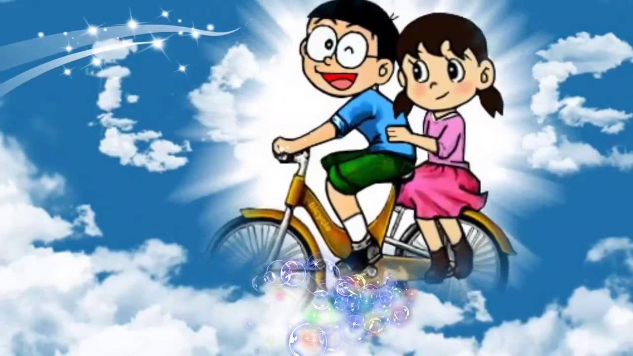 A Romantic Ride - Nobita And Shizuka's Love Story. Wallpaper