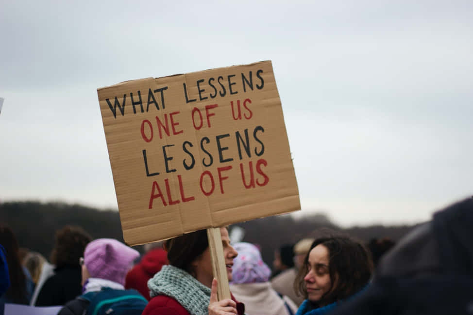 A Sign Related To Racism Wallpaper