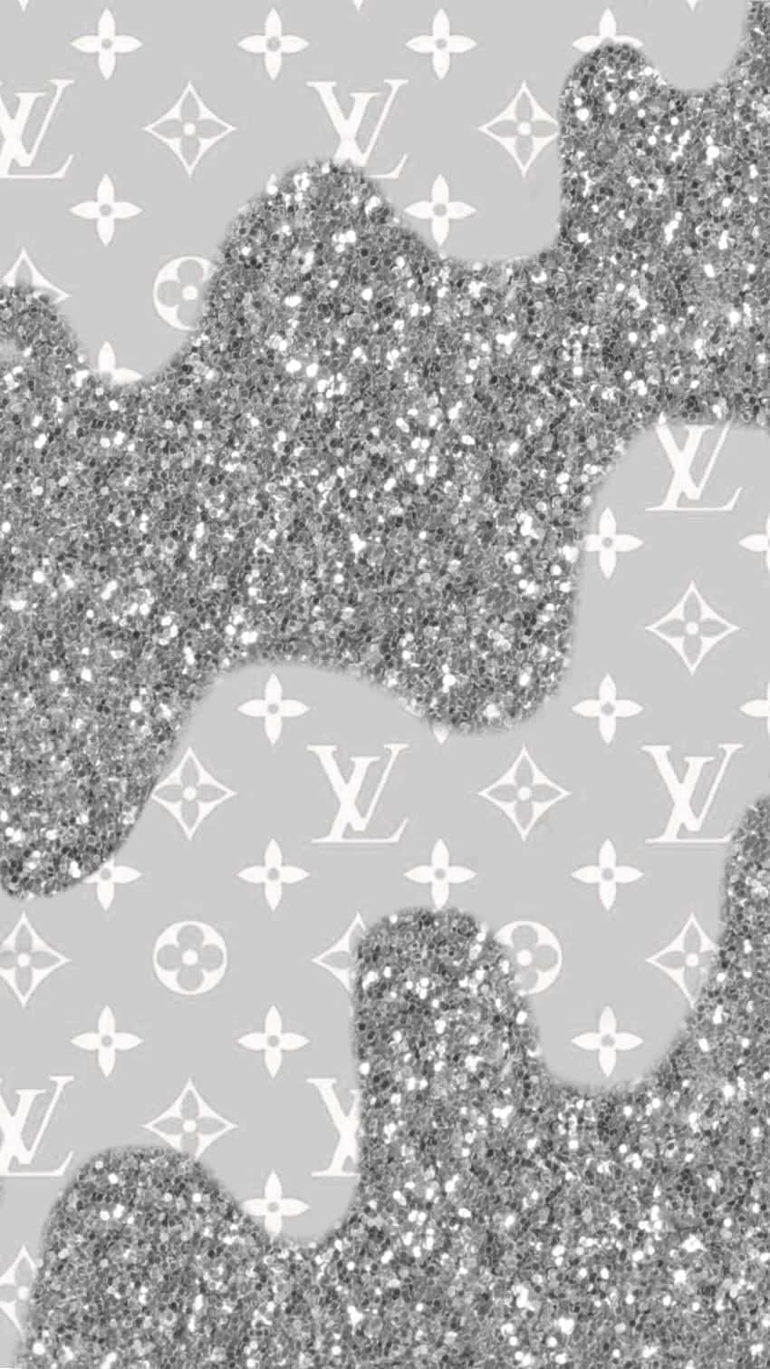 A Sleek, Silver Aesthetic Iphone Wallpaper