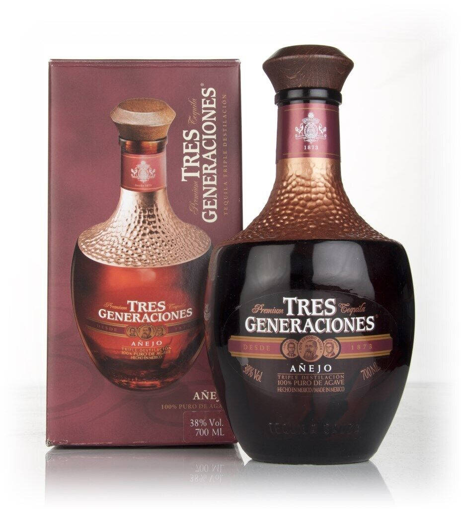 A Sophisticated Bottle Of Tres Generaciones Anejo Wallpaper