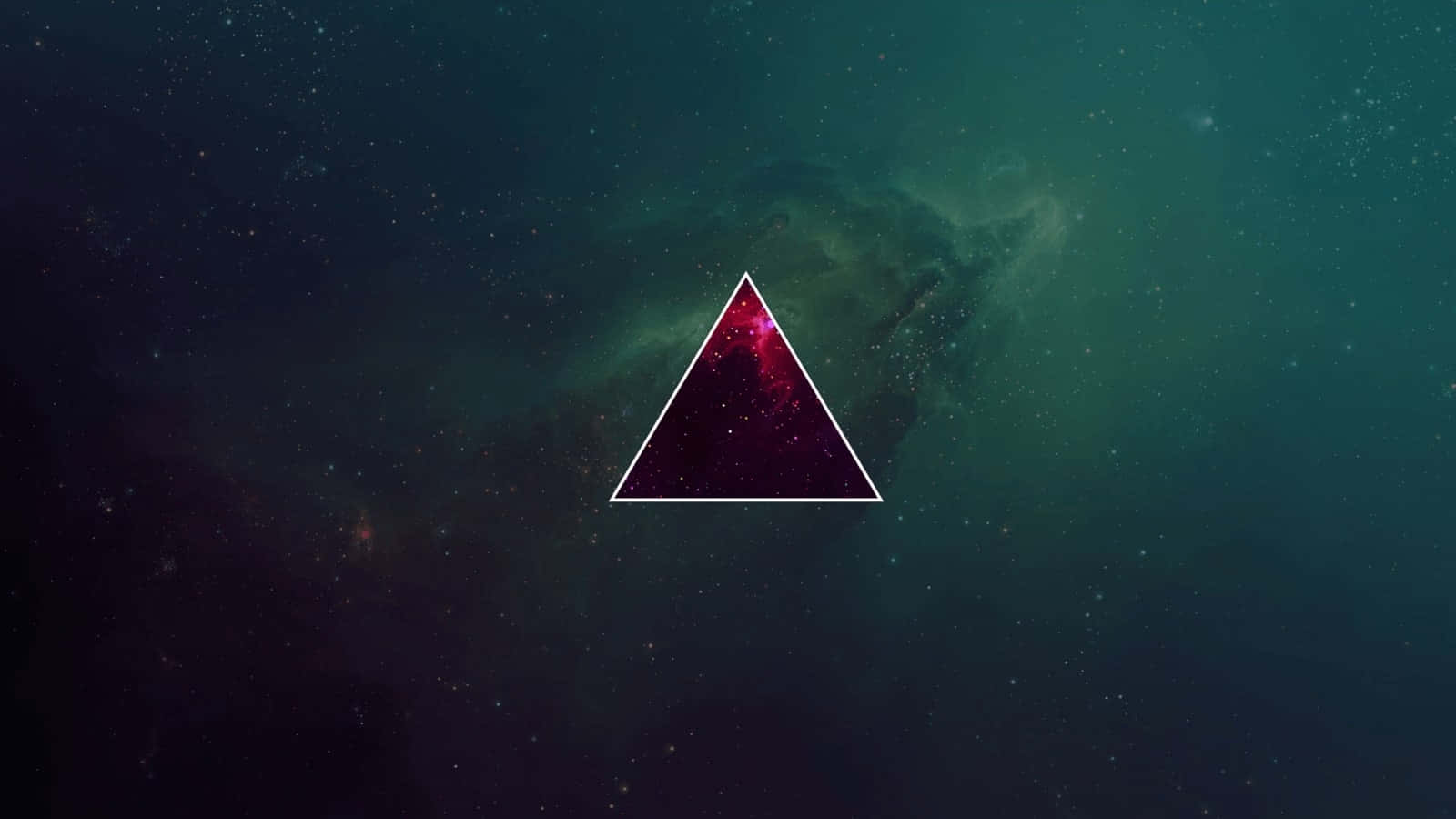 A Triangle With A Pink Background Wallpaper