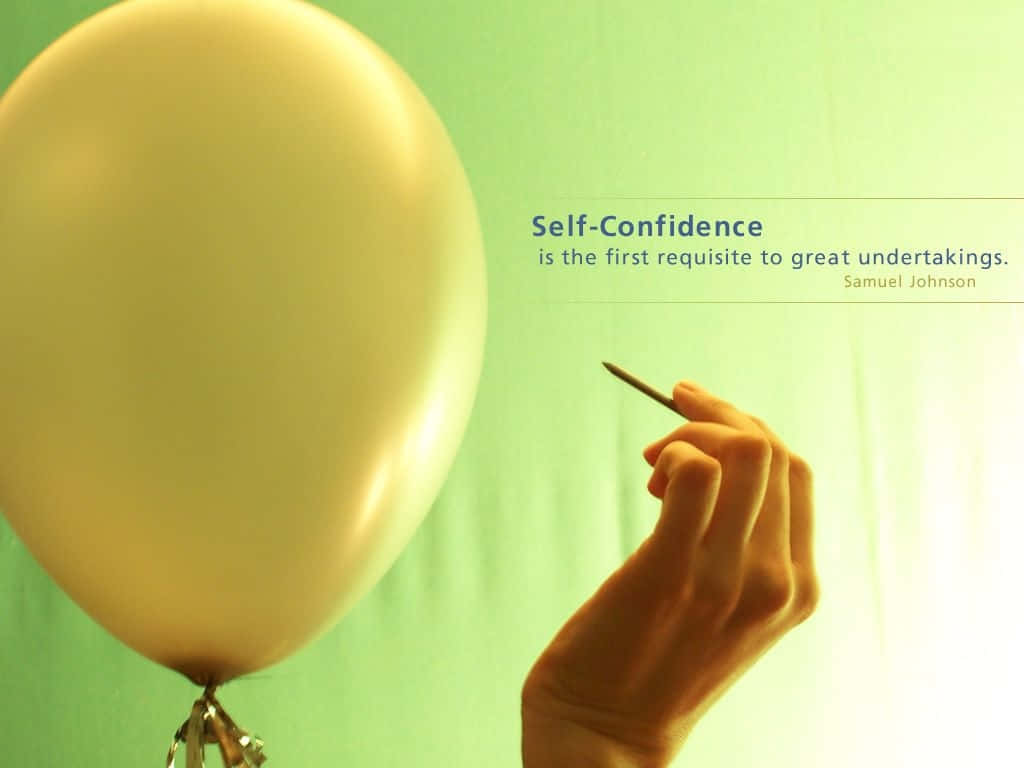 A Young Professional Emanating Powerful Confidence Wallpaper