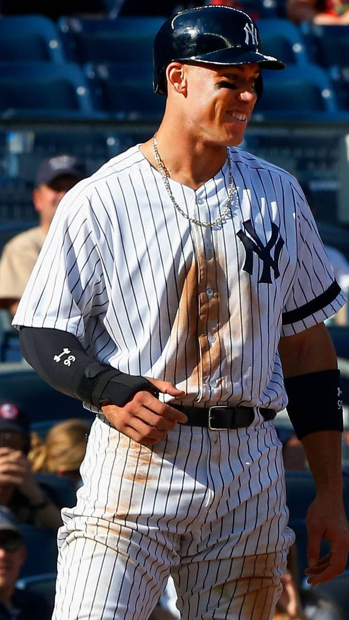 Aaron Judge Stain Jersey Wallpaper