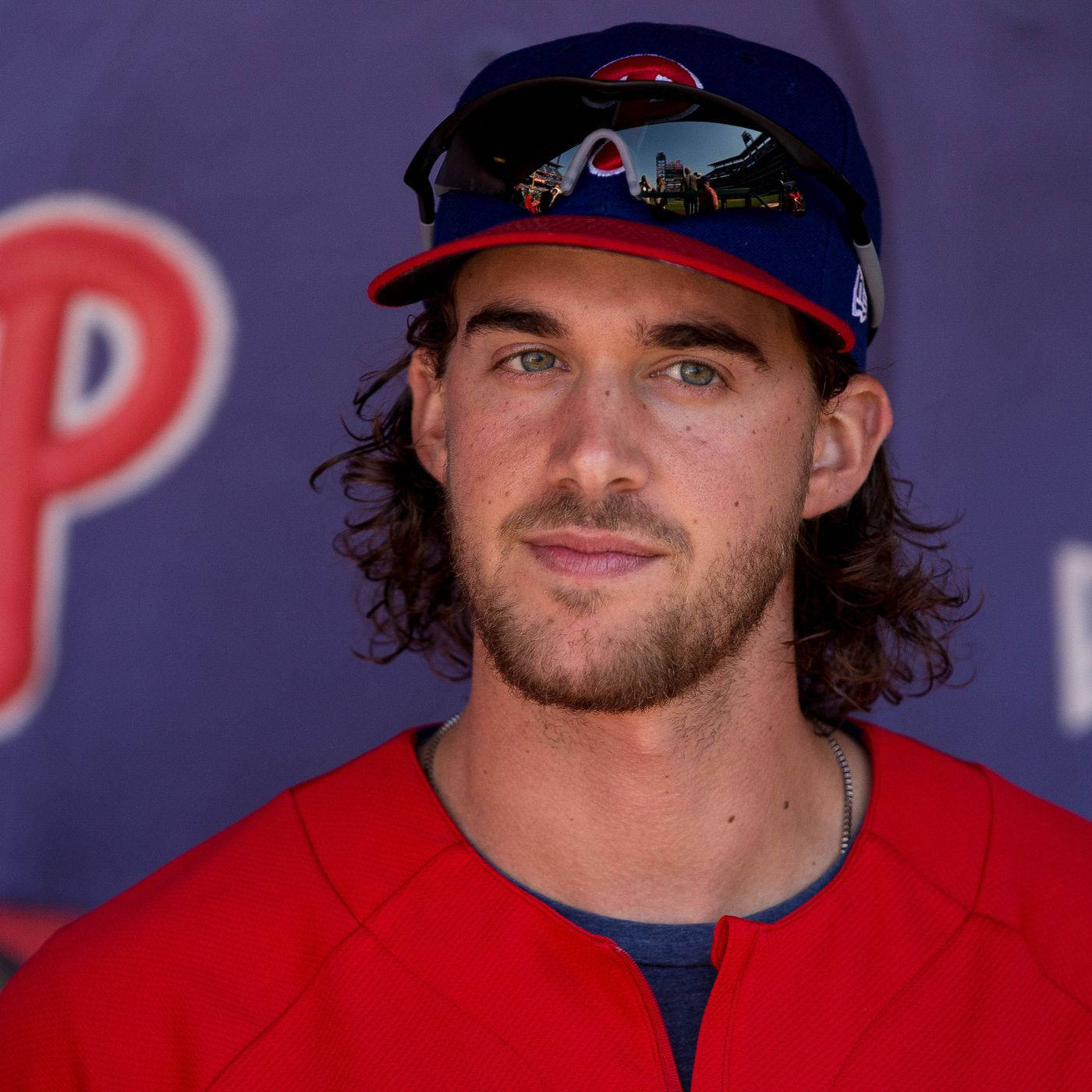 Aaron Nola Casual Portrait Wallpaper