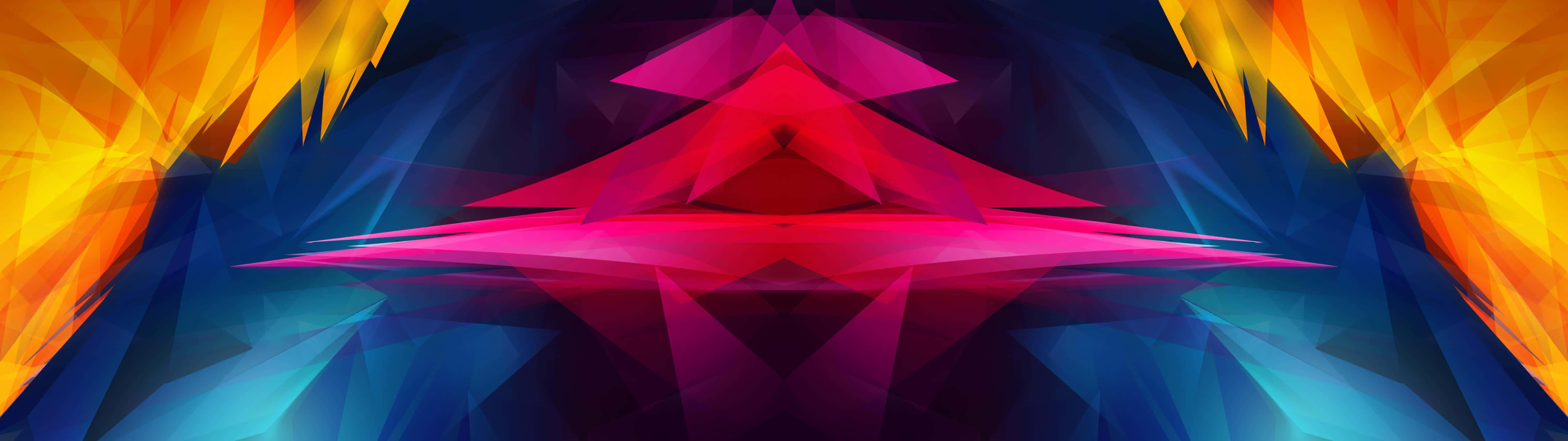 Abstract 5120x1440 Dual Screen Wallpaper