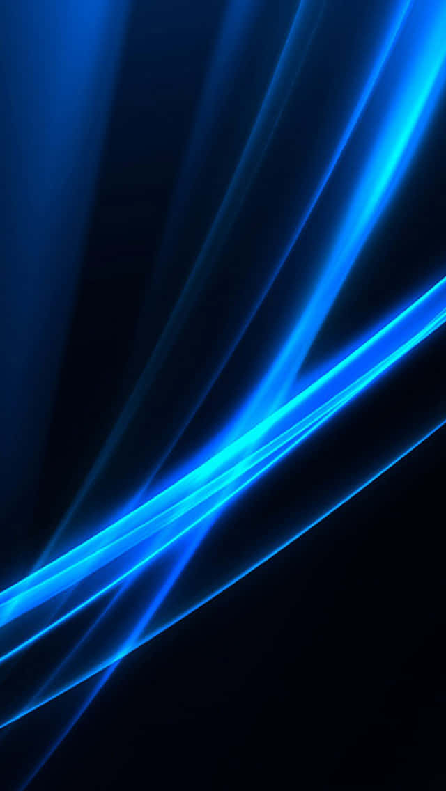 Abstract Blue Light Streaks Wallpaper Wallpaper