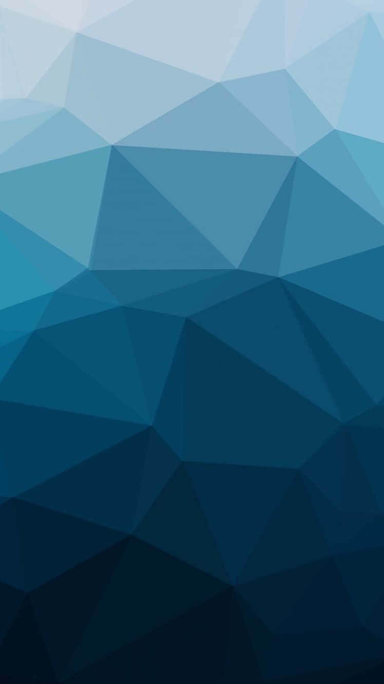 Abstract Gradient Blue Portrait Wallpaper