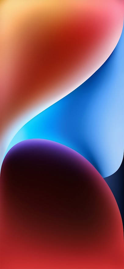 Abstract Ios Default Wallpaper