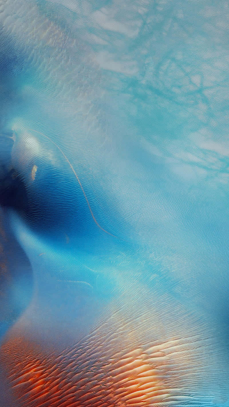 Abstract Sand Dunes Aerial View Wallpaper