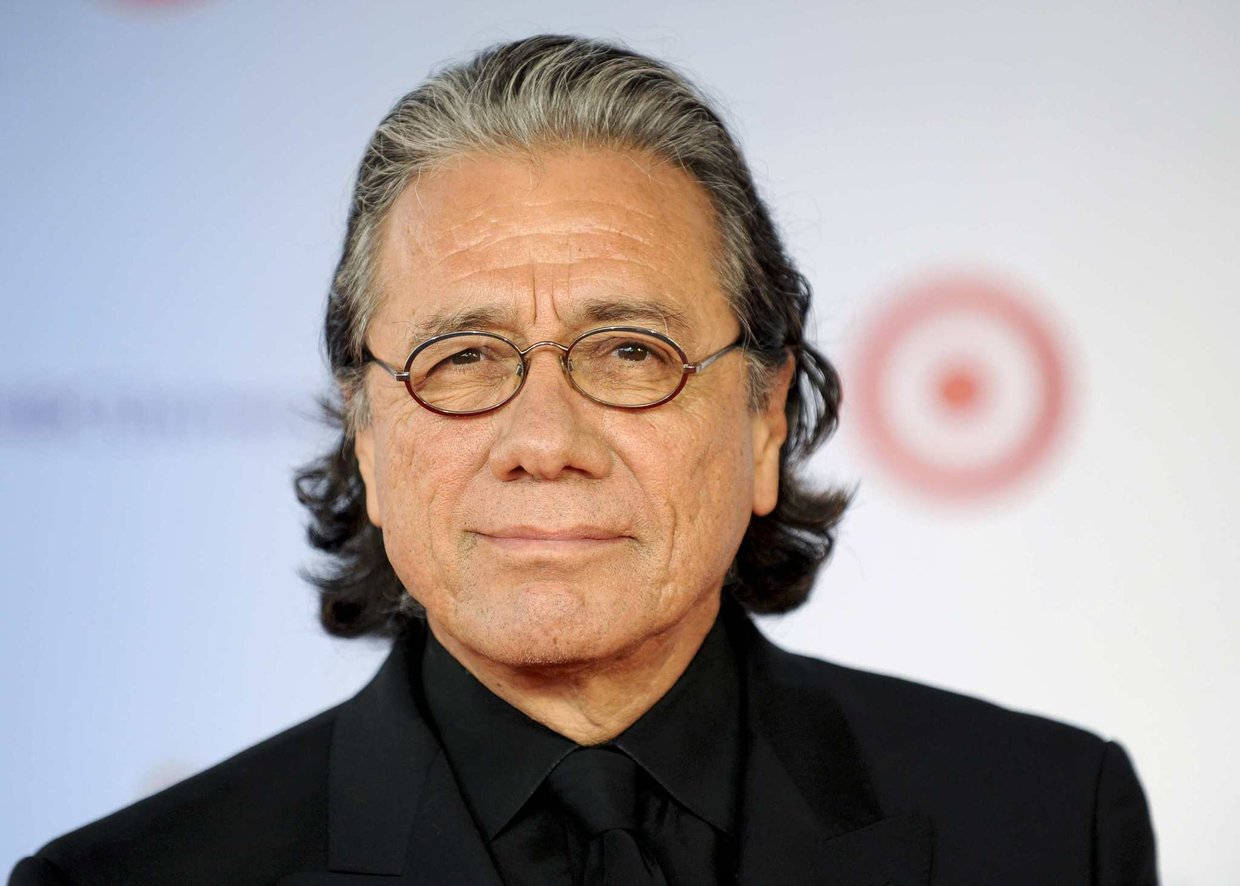 Acclaimed Actor Edward James Olmos Showcasing His Distinguished Hair Color Wallpaper