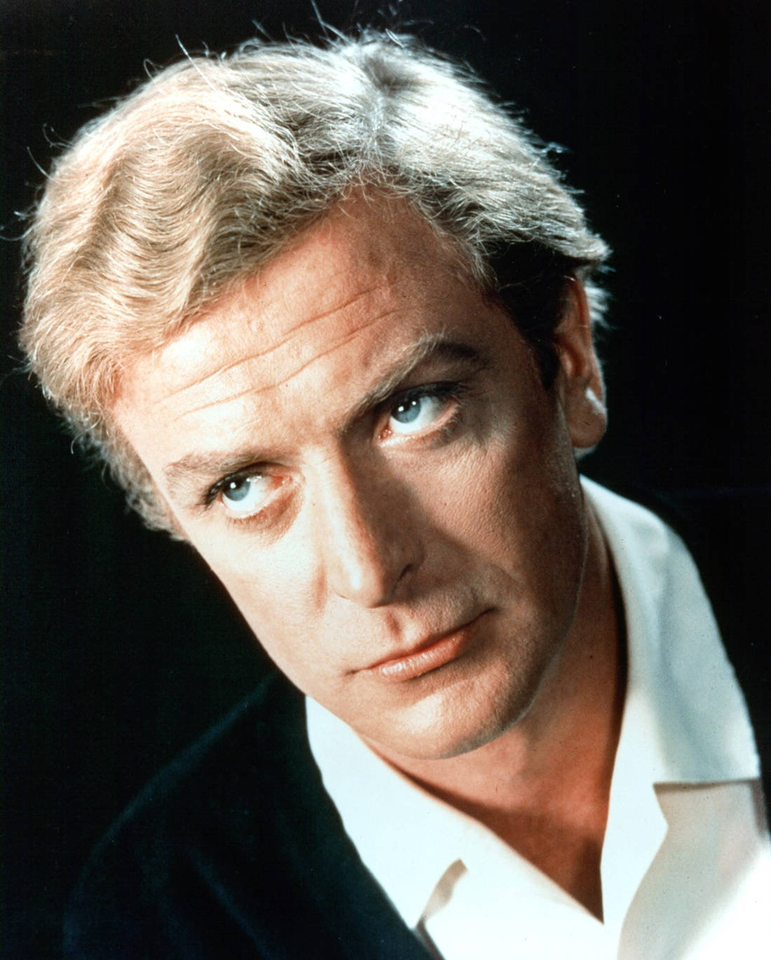 Acclaimed English Actor Michael Caine In Portrait Photography Wallpaper