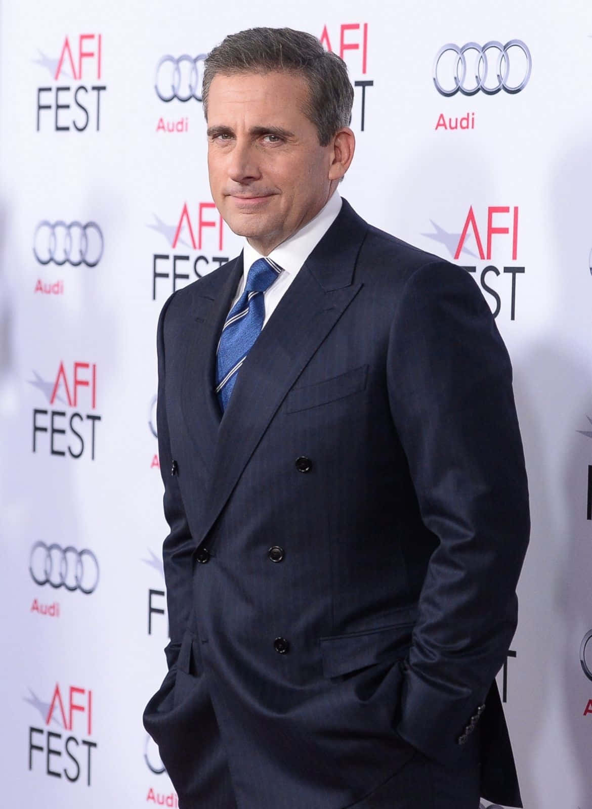 Actor Steve Carell Performing With The Improv Comedy Troupe 