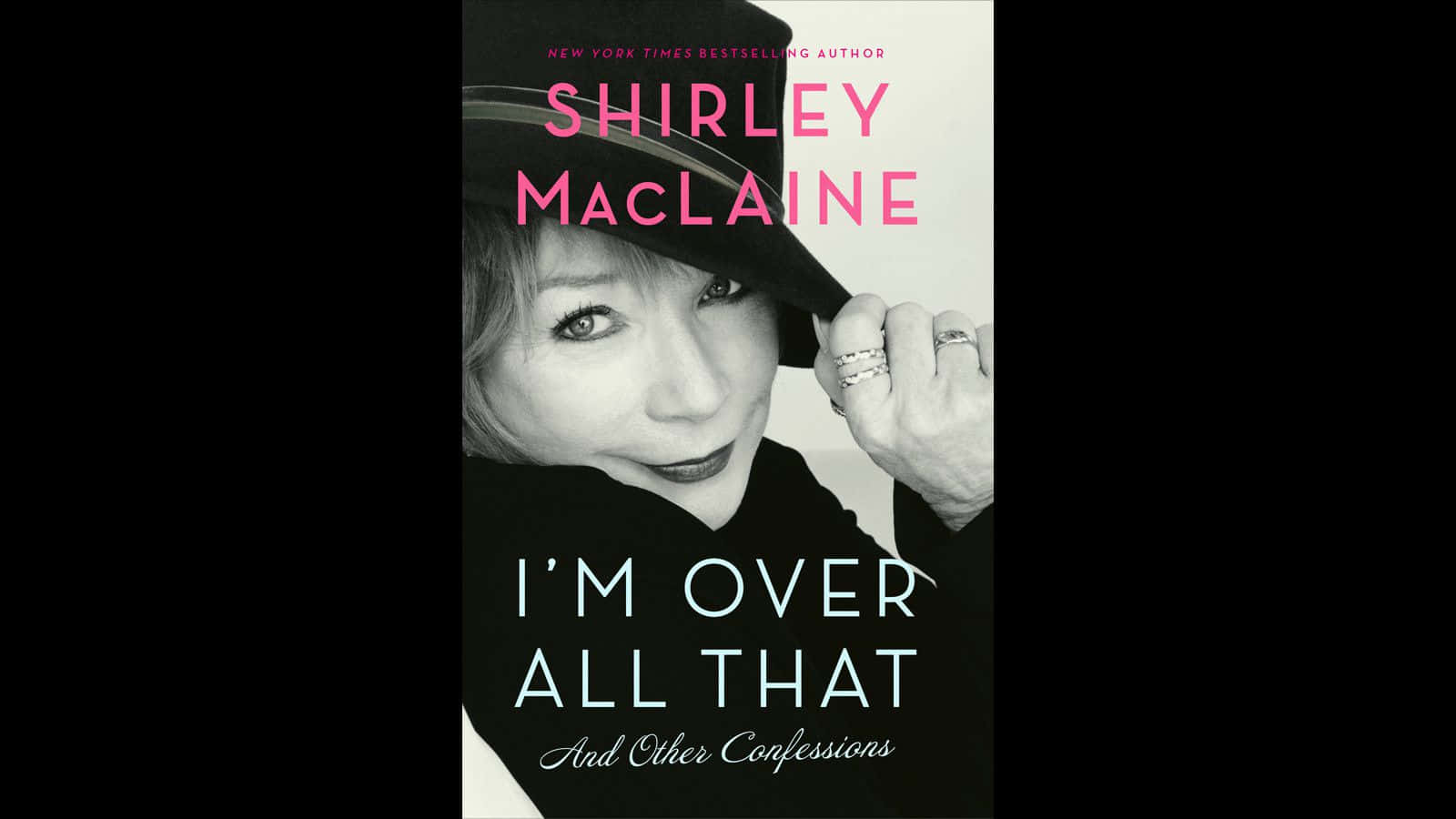 Actress And Author Shirley Maclaine Poses On The Cover Of Her Book 'i'm Over All That'. Wallpaper
