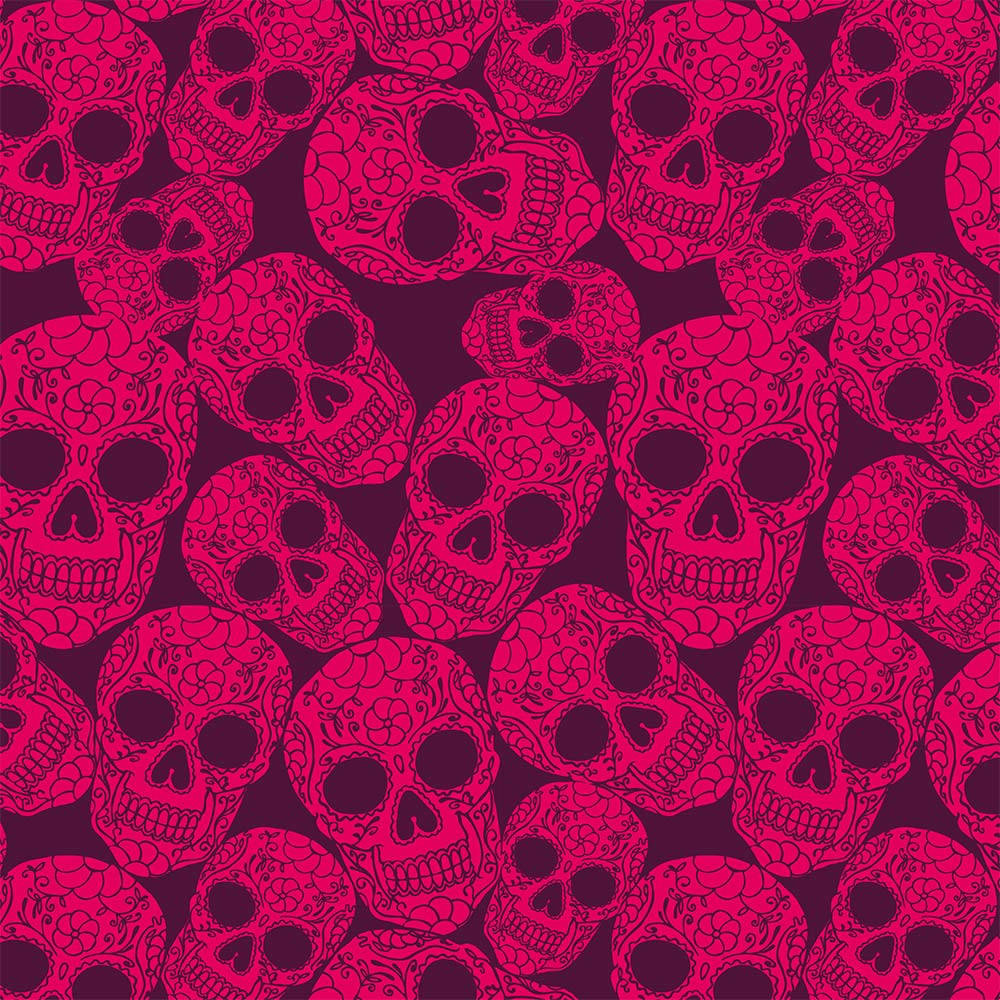 Add Color To Your Life With The Colorful Skull Wallpaper