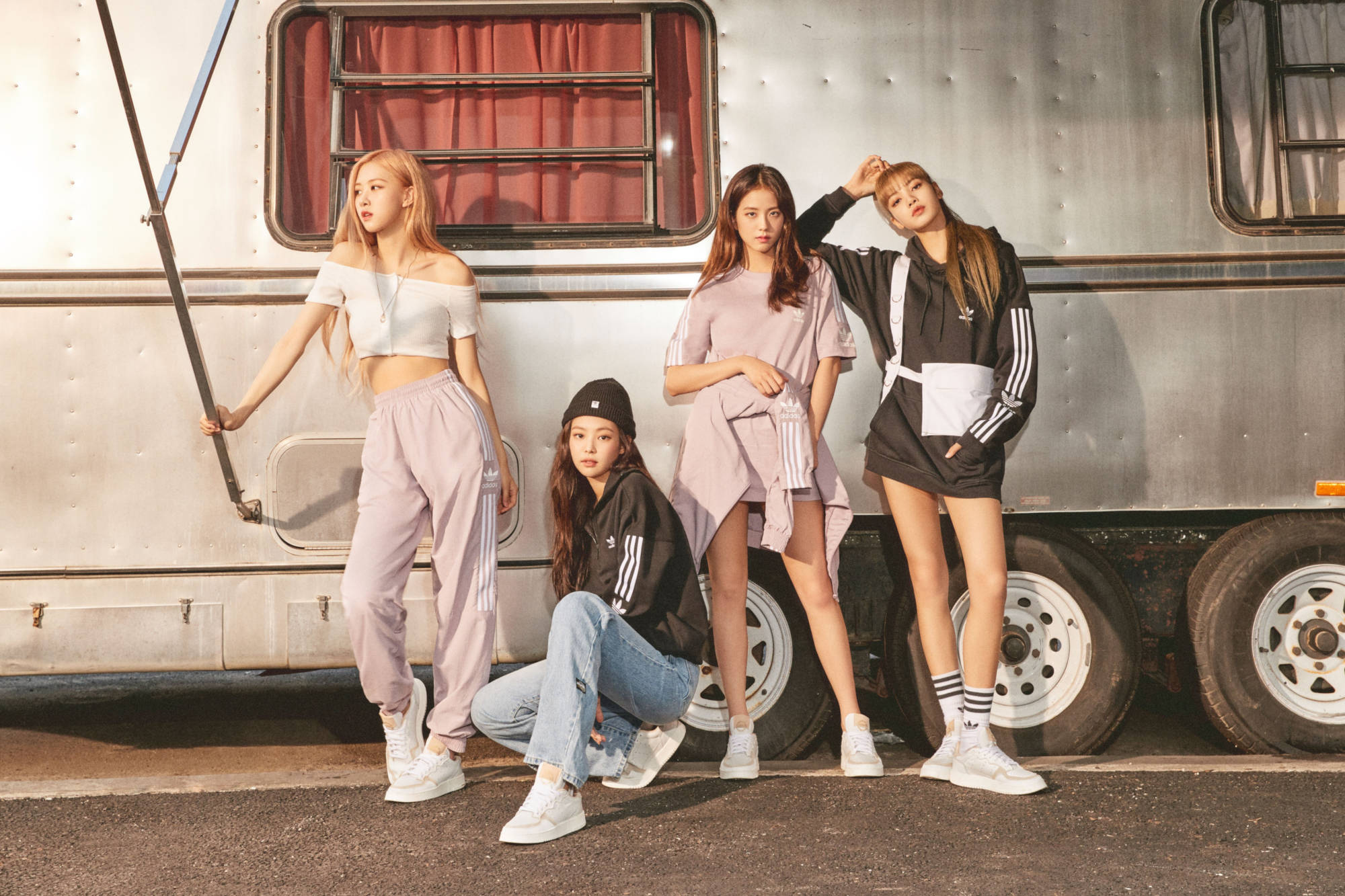 Adidas Trailer Blackpink Desktop Wallpaper