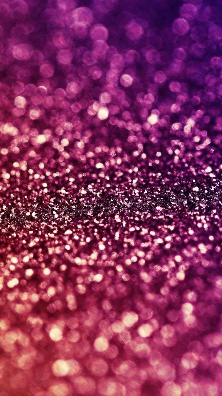 Adorable Girly Phone Screen With Pink Glitter Theme Wallpaper