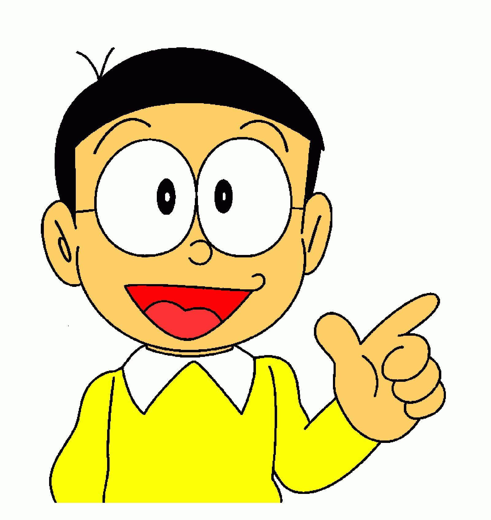 Adorable Nobita Drawing Wallpaper