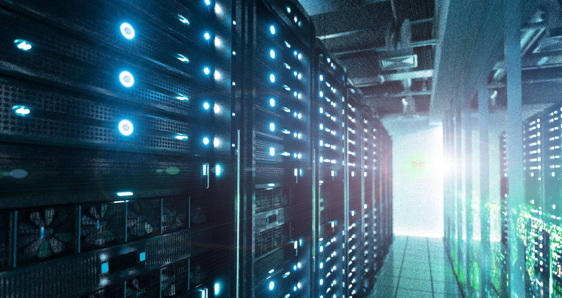 Advanced Information Technology Server Room Wallpaper