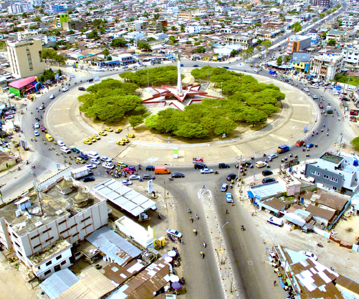 Aerial Shot Of Benin Wallpaper