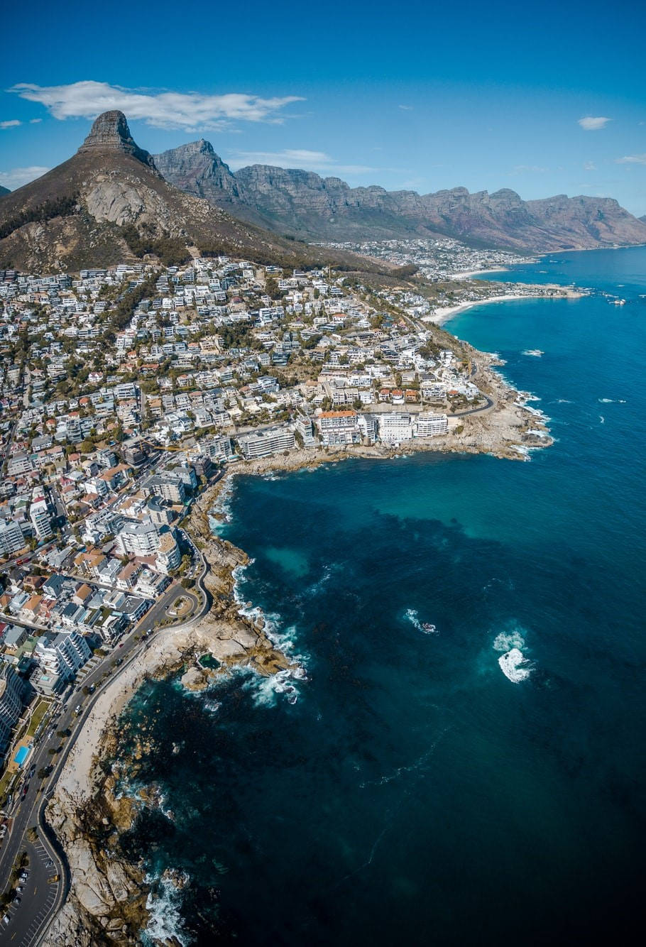 Aerial View Cape Town Wallpaper