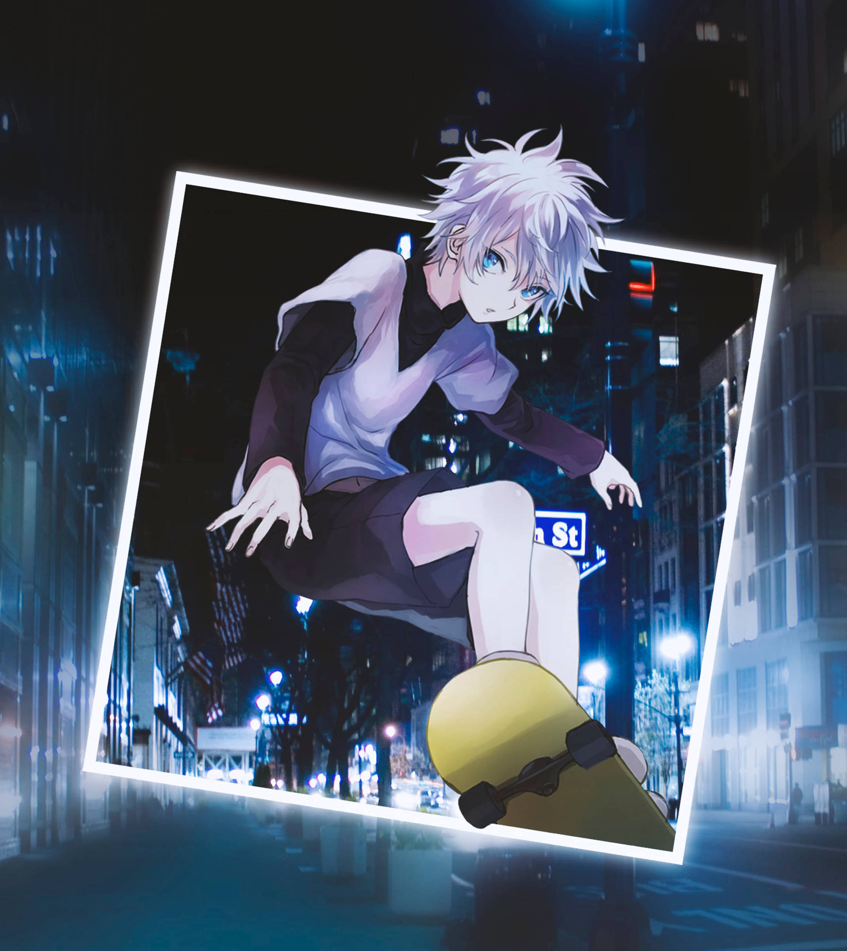 Download free Aesthetic Anime Boy Icon Killua Zoldyck Wallpaper -  MrWallpaper.com