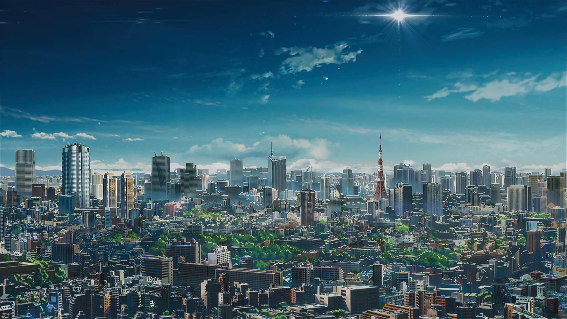 Download free Aesthetic Anime City Tokyo Wallpaper - MrWallpaper.com