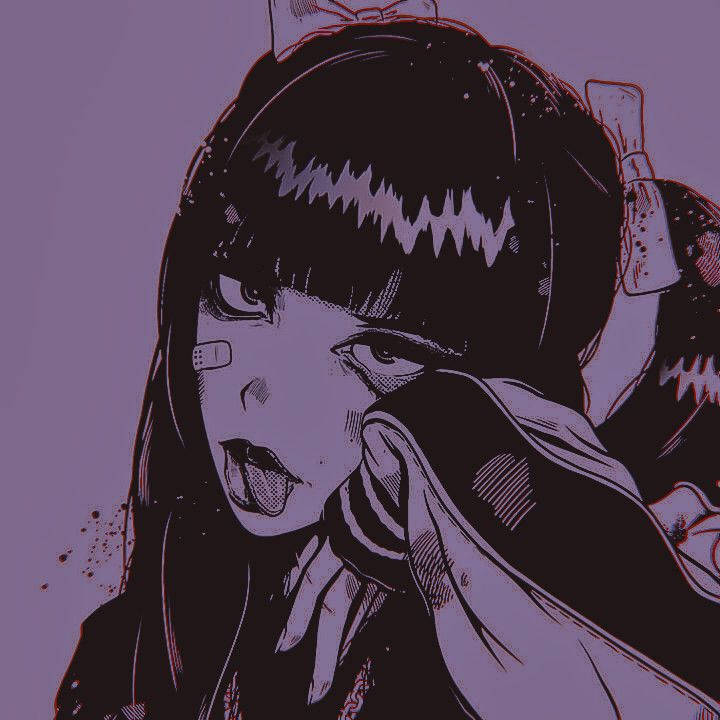 Aesthetic Anime Gothic Emo Girl Wallpaper