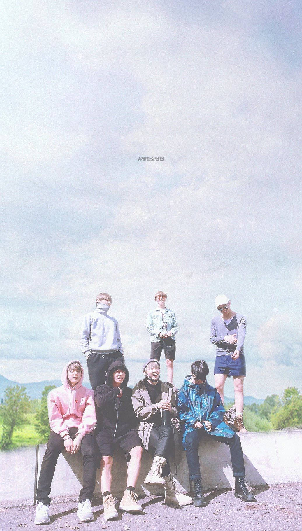 Aesthetic Bts Happy Together Wallpaper