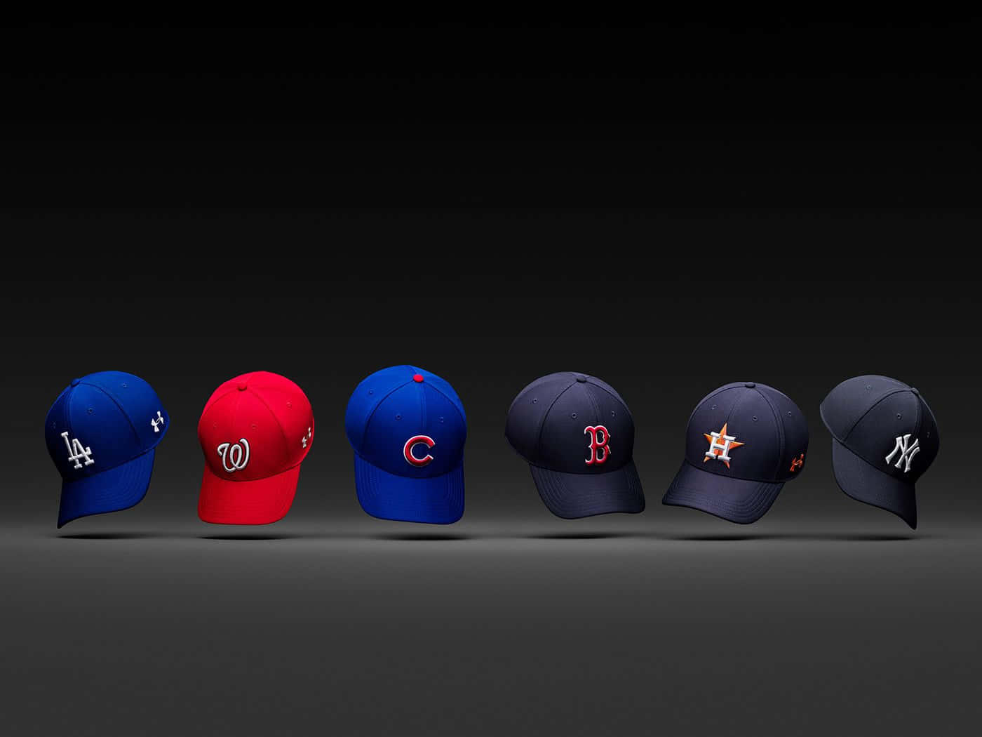 Aesthetic Mlb Baseball Caps Wallpaper