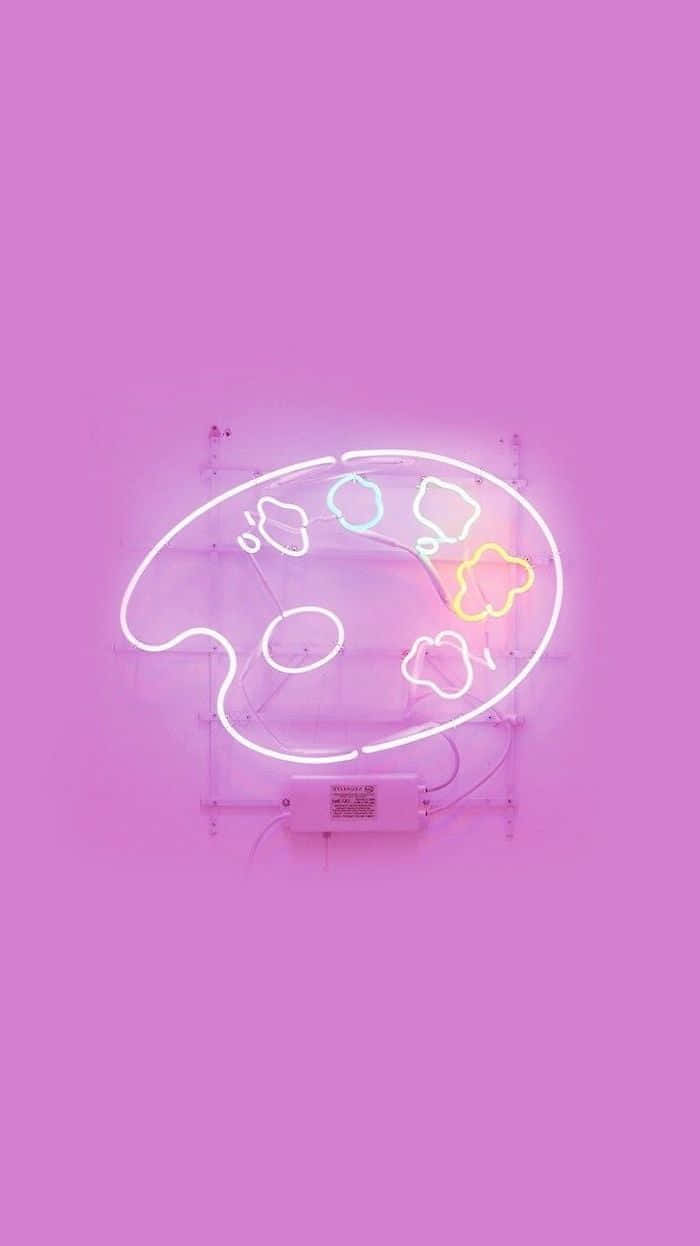 Aesthetic One Purple Color Wallpaper