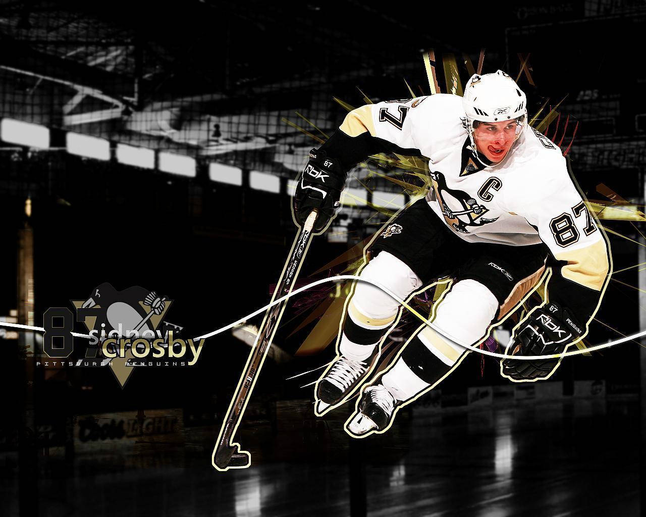 Aesthetic Photoshop Sidney Crosby Wallpaper