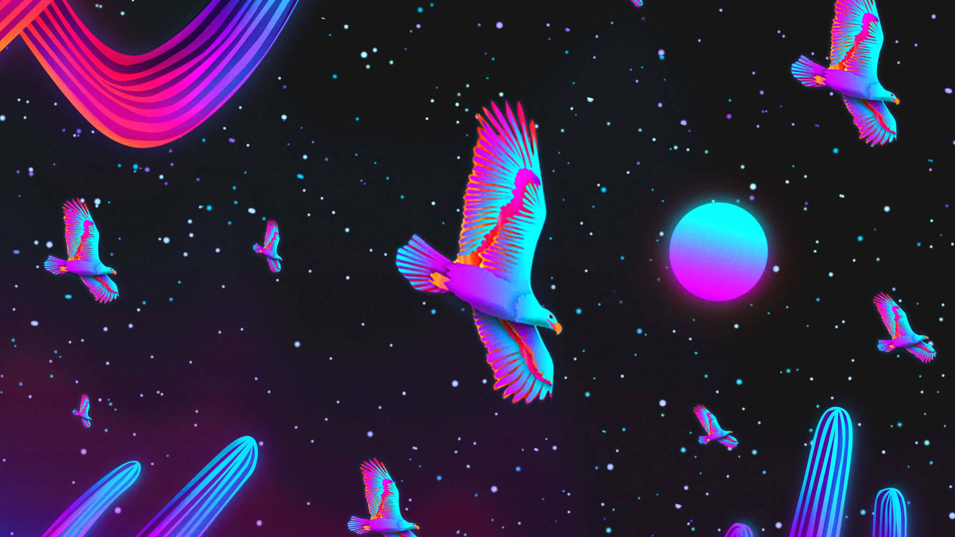 Vaporwave Wallpapers by Ivka Veljkovic