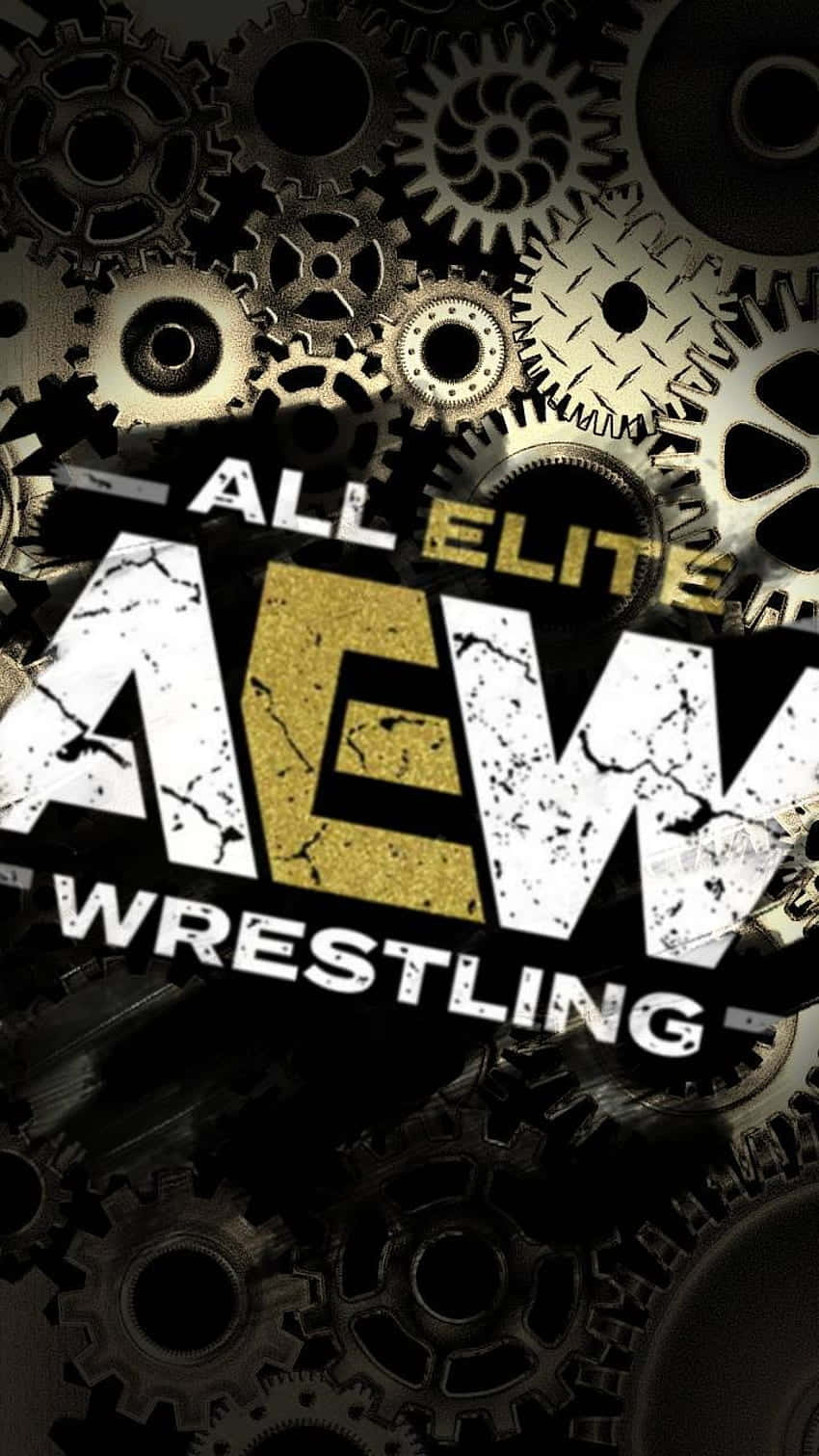 Aew Stars In Action Wallpaper