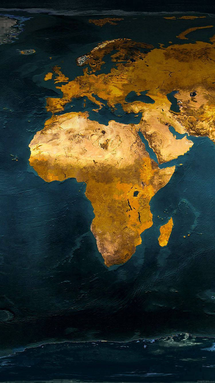African Continent Africa Iphone Wallpaper